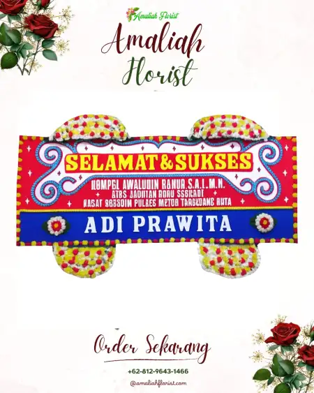 Papan Bunga Ucapan Selamat Watugolong